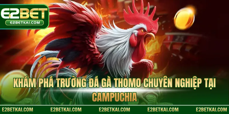 Khám phá trường đá gà Thomo chuyên nghiệp tại Campuchia